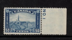 Canada #176 Extra Fine Never Hinged Plate 1 Single