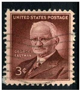 USA 1954 - Scott 1062 used - 3c, George Eastman