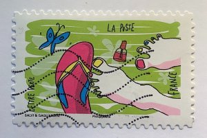 France 2016 Scott 5064 used - Under the sun, Varnish feet