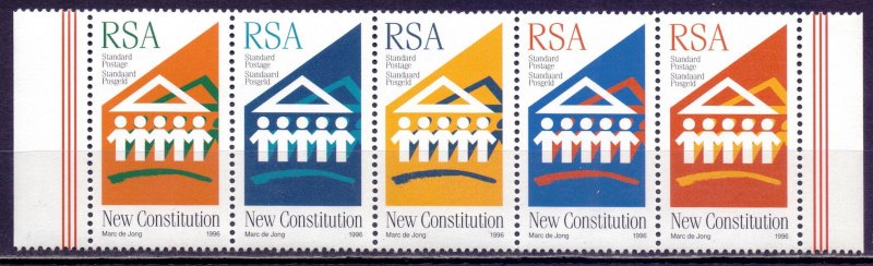 South Africa. 1996. sc 1011-15. Constitution is new. MNH.