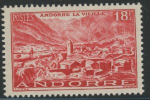 Andorra French 122 * mint HR (2208 522)