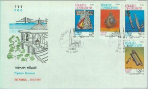 85389 - TURKEY - POSTAL HISTORY -  FDC COVER  1984 Museum ART weapons