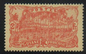 French Guiana Scott 83 MH*