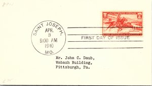 United States, Missouri, First Day Cover