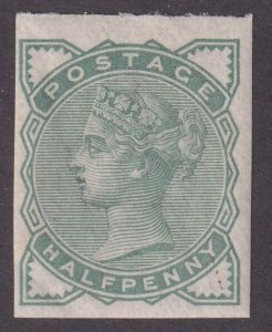 Sc# 78a GB Great Britain QV Queen Victoria 1880 - 1881 MNH ½p imperf CV $9,200.