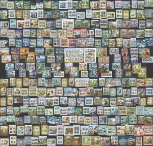 Fd 2017 All Birds Owls Birds Of Prey Parrots Kingfishers Wwf 139Kb+139Bl+4Sh Mnh