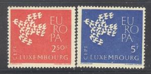 Luxembourg#382-83, MNH, F-VF, SCV-$0.80
