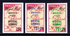 Tonga - Scott #CO28-CO30 - MH - SCV $16