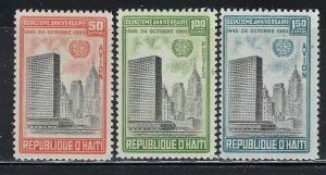 Haiti 469; C168-69 MNH 1960 set (fe7792)