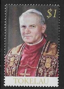 TOKELAU SG368 2005 POPE JOHN PAUL II  MNH (m)