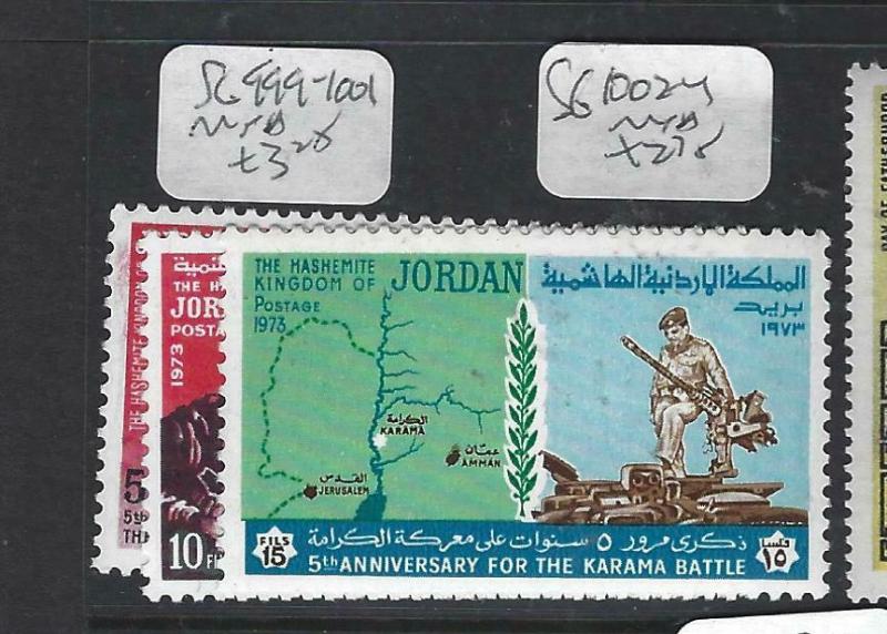  JORDAN  (PP1106B)   SG  999-1001    MNH