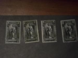 US #S PR114-117 MINT,HINGED