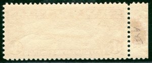 USA Air Mail Scott.C14 $1.30 Brown (1930) ZEPPELIN Mint MNH* Cat $575 YELLOW14 