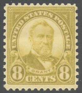 US Scott #640 Mint, F/VF, XLH