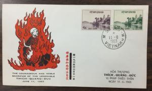 1963  VIETNAM “Sacrifice of the Venerable”  Cachet