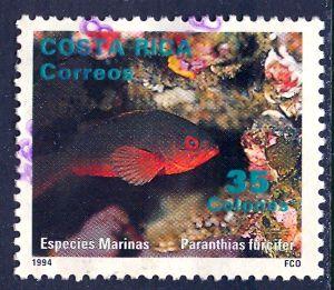 Costa Rica; 1994: Sc. # 470: O/Used Single Stamp