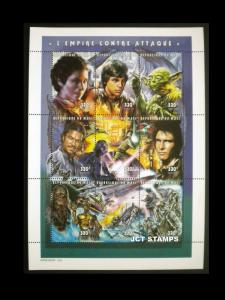 MALI. MNH. 1997 Star Wars Motion Picture Sheetlets, Cplt Set.