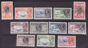 Cayman Is.-Sc#85-96- id13-unused VLH og set-KGV-1935-6-S/H fee reflects cost of