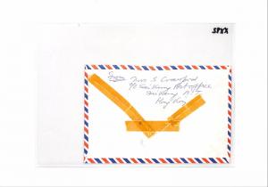 XX82 HONG KONG Cover 1972 Commercial GB Air Mail {samwells-covers}