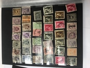W.W. Small Stamp Stock  Book Lots Of Very Old Stamps Might Find Some Gems
