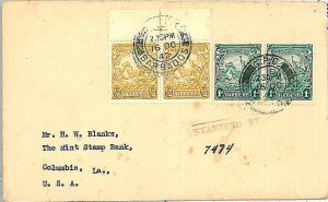 28653  - BARBADOS - POSTAL HISTORY -  CENSORED COVER to USA - 1942