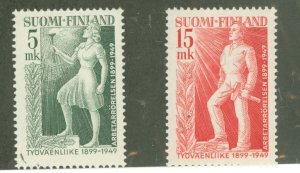 Finland #283-284 Unused Single (Complete Set)