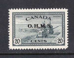 Canada 1949 Official 20c VF MNH #O8