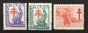 Spain 1946 #ra21-2,rac7, Mother & Child, MNH.