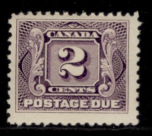 CANADA EDVII SG D4, 2c red-violet, M MINT. Cat £35.