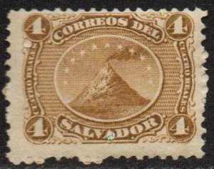 El Salvador Sc #4 Mint Hinged