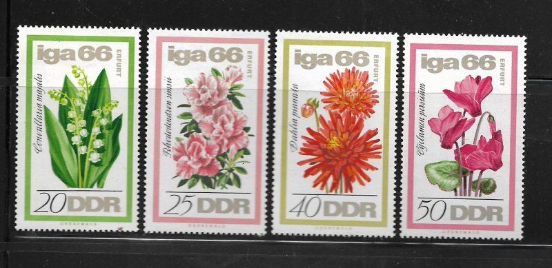 DDR, 841-844, MINT HINGED, IGA 66