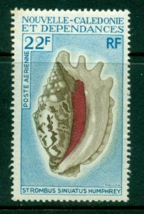 New Caledonia 1970 Seashells 22f MUH