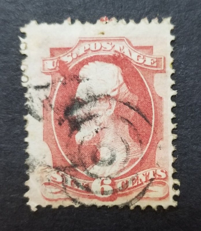 US Scott 148 6c Lincoln Used Stamp T8626