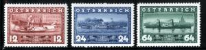 AUSTRIA 382-84 MH SCV $3.30 BIN $1.50