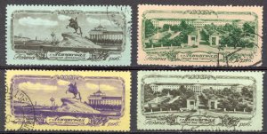 Russia Sc# 1684-1687 Used 1953 1r Leningrad Views