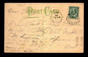 Canada 1911 Evelyn ONT DPO Card  - L29296