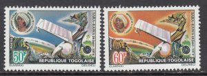 Togo 922-923 Airplane MNH VF