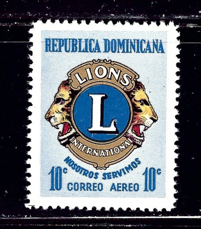 Dominican Republic C160 MNH 1968 Lions Int'l    (ap2021)