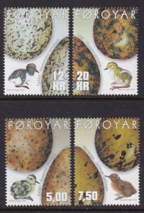 Faroe Islands 418-420 Birds MNH VF