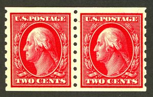 U.S. #393 MINT PAIR OG NH