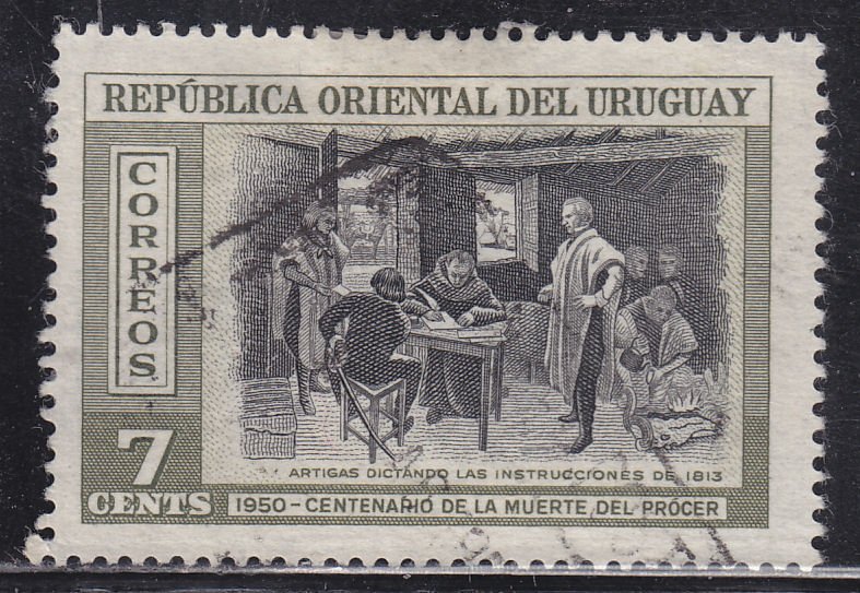 Uruguay 591 Gen. José Gervasio Artigas 1952