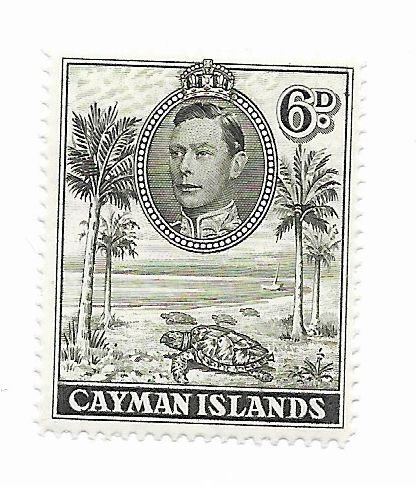 Cayman Islands #107 MH - Stamp - CAT VALUE $2.50