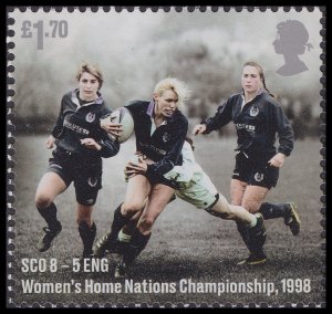 GB 4601 Rugby Union Women’s Home Nations Championship 1998 £1.70 single MNH 2021