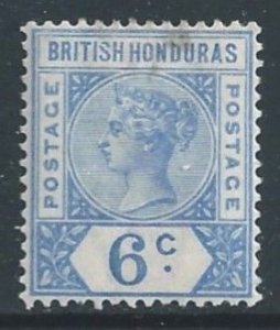 British Honduras #42 MH 6c Queen Victoria - Wmk. 2