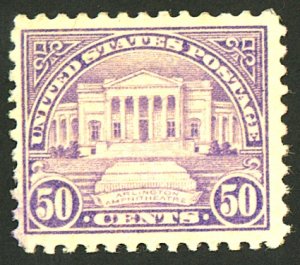 U.S. #570 MINT OG NH DULL GUM