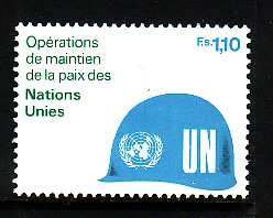 United Nations Geneva-Sc#92- id8-unused NH set-Peace-keeping-1980-