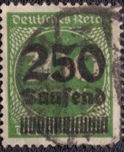 Germany 257 1923 Used