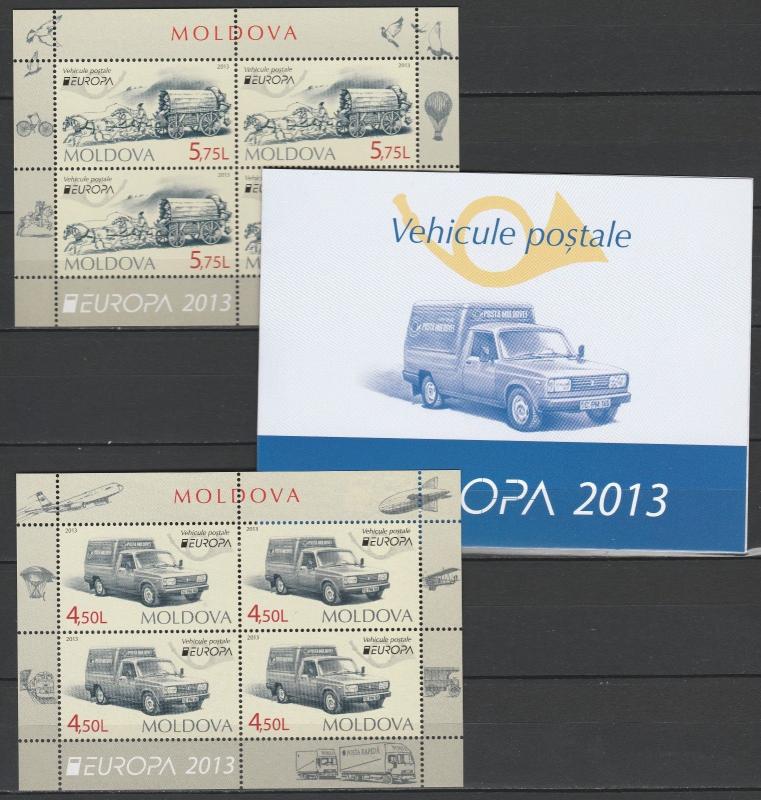 Moldova 2013 CEPT Europa MNH  Booklet