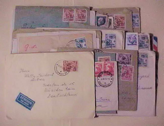 YUGOSLAVIA  49  SMALL COVERS AFTER 1950 ALL TO FOREIGN DESTINATION 