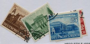 GERMANY  498-501   USED